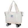 Bolsa de viaje con ruedas universal transfronteriza, gran capacidad, bolsa de almacenamiento pendiente, separación de húmedo y seco, doble capa, extensible, bolsa de equipaje portátil