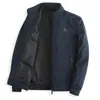 Chaqueta de cuello alto para hombres de mediana edad transfronteriza 2026 nueva chaqueta versátil casual de negocios para primavera y otoño