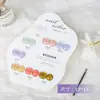 Tablero de Exhibición de Colores de Esmalte para Uñas Acrílicas de 8 Colores, Tablero de Exhibición de Colores de Esmalte para Uñas de Forma Irregular, Soporte de Exhibición, Álbum, Herramientas de Uñas