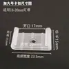 Luz LED com clipe luz fixa com fivela slot para cartão luz titular do cartão com placa de linha luz fixa com clipe de plástico