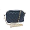 Nuevo bolso de hombro para mujer con cadena de rombos, portátil, de PU, tipo mensajero, versátil, de gran capacidad