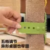 Juguete para Gatos Rascador Esquina de Pared Pata de Mesa Correa Rascador para Gatos Autoentretenimiento Gato Mascota Rascado##