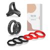 Anel Peniano de Silicone para Retenção de Sêmen Masculino, Restrição Escrotal Anti-Ejaculação, Anel Peniano, Brinquedo Sexual para Masturbação, Produtos para Adultos Atacado