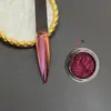 Polvo Mágico Espejo para Uñas Exclusivo Transfronterizo, Polvo Mágico Espejo Camaleón de Gama Alta, Accesorios Multicolor que Cambian de Color para Uñas