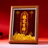 Suporte de mesa para porta-retrato auspicioso taoísta para decoração de estudo e sala de estar, lembrancinhas, pequenos presentes da cultura chinesa, atacado de fabricante e personalização