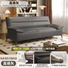Sofá Cama de Cuero Resistente a Arañazos de Gato, Sofá Plegable de Doble Uso para Sala de Estar y Dormitorio, Adecuado para Apartamentos de Alquiler Sencillos y Apartamentos Pequeños, Sofá Doble
