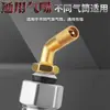 Extensor de Grifo de Tubería Universal Extendido Antiacero Inoxidable Tubo de Extensión de Interruptor con Manguera de Agua Caliente y Fría Salpicadura