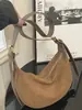 Bolso de Hombro Retro Otoño 2025 Nuevo Gran Capacidad Casual Bolso de Axila Casual Bolso de Hombro Cruzado de Moda