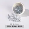 Cristal Lapidado Vidro Pingente de Água Contas Soltas Contas Soltas DIY Brinco Acessórios de Cabelo Semi-Acabado Doce Acessórios de Joia Contas Atacado