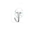Gancho de Acrílico Transparente, Sin Taladrar, Adhesivo Fuerte, Colgante de Pared Multifuncional, Sin Clavos, Gancho Adhesivo para Dormitorio Sin Dejar Rastro Detrás de la Puerta