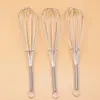 Gadgets de Cocina Batidor de Huevos Manual con Mango de Resorte Batidora de Huevos de Cinco Alambres Batidor de Huevos de Acero Inoxidable de 5 Alambres