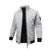 Invierno 2026 Nueva Chaqueta de Algodón para Hombre Casual Color Sólido Cuello Alto Talla Grande Abrigo de Algodón Ropa de Abrigo para Hombre