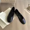 Zapatos Mary Jane de Correa Única Estilo Ballet con Tacón Oculto Estilo Francés para Mujer, Novedad Versátil Boca Baja Suela Suave Planos para Principios de Primavera 2026