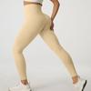 Selección estricta de pantalones de yoga de otoño e invierno de color melocotón, pantalones deportivos para montar a caballo, traje de yoga de secado rápido, pantalones de fitness ajustados de cintura alta.