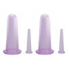 Set de Ventosas de Silicona de Grado Alimenticio Transfronterizo Talla XS Pequeña para Absorción de Humedad, Masaje Facial, de Espalda y de Brazos, Dispositivo de Ventosaterapia para Cuidado de la Salud en Casa