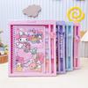 Bolígrafo de gel con espiral B5 creativo de dibujos animados, juego de papelería Sanrio, libro de mano combinado, útiles de aprendizaje para estudiantes de primaria