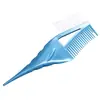 Herramienta para teñir el cabello Aceite de Tiburón Peine para teñir el cabello Engrosado Permanente Tinte Pincel Blanco Película vertible Cuidado Pincel para hornear