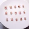 Joias para Nail Art Mini Laço Aurora Resina Pequena Gravata Borboleta Flutuante Acessórios para Unhas Material DIY Pequenos Acessórios