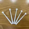 Cuchara de plástico PP de 0,1 ml, cuchara pequeña para polvo, cuchara pequeña de plástico Zy11046