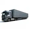 Fábrica vende semirreboques de transporte logístico de contêineres, semirreboques de contêineres com lona lateral à prova d'água e de poeira