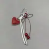 Corrente para Pendurar Lanyard de Celular Pingente Criativo Chaveiro de Pulso Cereja Gancho de Pendurar Bolsa Tridimensional