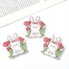 Estilo Coreano Fofo Borboleta Flor Desenho Animado Broche Acrílico Emblema Joia Patch DIY Grampo de Cabelo Acessórios de Cabelo