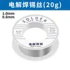 Fábrica Resistente ao Desgaste 6337 Fio de Estanho Rolo Pequeno Fio de Solda Núcleo de Resina Fio de Solda Eletrolítico 50G0.8Mm1.0Mm Com Chumbo