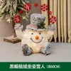 Decoração de Natal Boneco de Neve Rena de Natal Brilhante Cenário para Shopping Center Lobby de Hotel Enfeites Decorativos Grandes de Natal