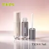 Tubo de Batom Direto da Fábrica Tubo Vazio 4,5ml Fundo Transparente Redondo Material de Embalagem para Tubo de Brilho Labial Plástico