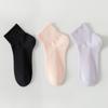 Calcetines de primavera y verano para mujer ligeros transpirables macarrón boca ancha suelta hermana gorda no aprietan los pies costuras sin hueso calcetines de media pantorrilla