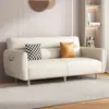 Sofá cama para apartamentos pequeños, habitaciones de alquiler, salas de estar, sofá perezoso, sofá de tela para apartamento, sofá plegable de tela moderno