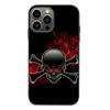 Adecuado para funda de teléfono iPhone 17 Pro, Nueva funda de teléfono artística retro de calavera de Halloween para hombre
