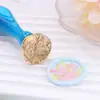 Sello de Lacre con Diseño de Planta Verde, Cabeza de Latón Sólido, Patrón Exquisito Listo para Usar, Sello de Lacre para Cerrar Sobres