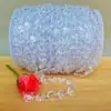 Cortina de cortina de cortina de acrílico Cortina de casamento Estrada de chumbo de cristal Corda de casamento Cena de palco Decoração de teto DIY Partição de cortina de porta