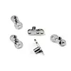 Base de Clavo Empotrada de Aleación de Titanio F136, Accesorio de Piercing Corporal Simple y Único, Clavo de Hueso Empotrado con Rosca Interna, Accesorio de Joyería para Clavo de Clavícula