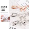 Nuevo Clip de Broche de Chal de Mariposa de Diamante Hebilla de Bufanda de Suéter Sin Clavos a Prueba de Costura Clip de Bufanda Anti-Exposición Accesorios de Aleación