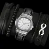 Reloj de pulsera con calendario cuadrado clásico de moda transfronteriza, tendencia al por mayor, reloj de pulsera deportivo de acero, negocio de relojes, explosiones transfronterizas