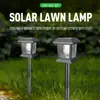 Luces Solares para Exteriores Luces de Jardín Impermeables Camino de Jardín Luces de Piso para Césped Luces de Ambiente para Exteriores Luces de Camino
