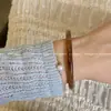 Pulsera Femenina Estilo Frígido Dongdaemun Coreano Minimalista Chic Acrílico Mármol Pulsera Retro