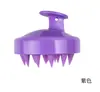 Cepillo de silicona para champú, cepillo masajeador del cuero cabelludo, peine para champú, limpieza del cuero cabelludo, peine de baño para el hogar, herramientas de peluquería, outlet de fábrica