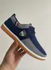 2025 Nuevos Zapatos para Hombre Transpirables de Lona con Cordones Zapatos para Hombre Zapatos de Tela de Trabajo para Hombres de Mediana Edad y Mayores Zapatos Casuales de Tela para Hombre Hombres