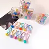 Accesorios para el cabello con banda de goma para niños, el cabello del bebé no daña la linda cuerda para el cabello de la niña, cuerda para el cabello color caramelo, anillo para el cabello de la niña