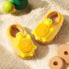 Pequeno Cervo Mili Pelúcia de Inverno Novas Pantufas para Meninas, Desenho Animado Antiderrapante Solado Macio Sapato Infantil para Casa com Tira
