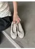 Zapatos Mary Jane Mujer Diseño Lateral Fondo Plano Moño Nuevo Versátil 2026 Modernos Slip-on Plegados Boca Poco Profunda Zapatos