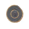 Decoração de Parede Redonda Estilo Boho Feita de Palha para Pousadas, Adequada para Decoração de Parede de Quarto e Sala de Jantar