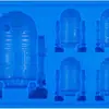 Venta Caliente Transfronteriza Cubitera de Hielo de Silicona Interestelar Cubitera de Hielo Molde de Hielo de Silicona Star Wars Traje de 10 piezas Star Wars en stock