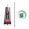 Nuevo taladro de palo de oso violento resina taladro de fondo plano manual DIY taladro de uñas AB palo para teléfono móvil venta caliente transfronteriza 2-5 mm