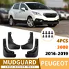 Adecuado para Peugeot 3008 2016-2019 Guardabarros de Rueda de Coche Comercio Exterior Transfronterizo Guardabarros de Barro