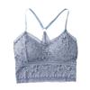 Sostén de encaje de una pieza sin aros de acero, ropa interior envolvente, ropa interior para mujer, para uso interior, para uso exterior, camisola básica, top de tubo