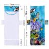Nueva funda de microfibra para silla de playa, toalla reclinable, bolsa de toalla de playa, impresión digital 3D, una serie marina